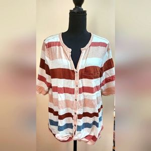 Caslon | Boxy Tee | Striped